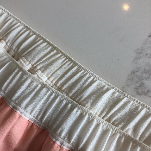 CLUB MONACO Rose/White Maxi Skirt - Picture 6 of 6